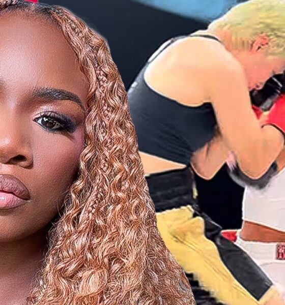 Claressa Shields REACTS to Alycia Baumgardner DOMINATING Bo Mi Re Shin