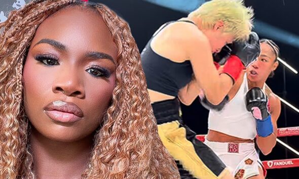 Claressa Shields REACTS to Alycia Baumgardner DOMINATING Bo Mi Re Shin