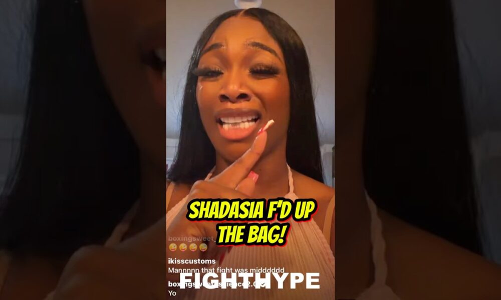 Claressa Shields REACTS to Shadasia Green STRETCHERED OUT after TKO LOSS 😱