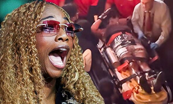 Claressa Shields REACTS to Shadasia Green TAKEN OUT ON STRETCHER after Lani Daniels STOPPED Her