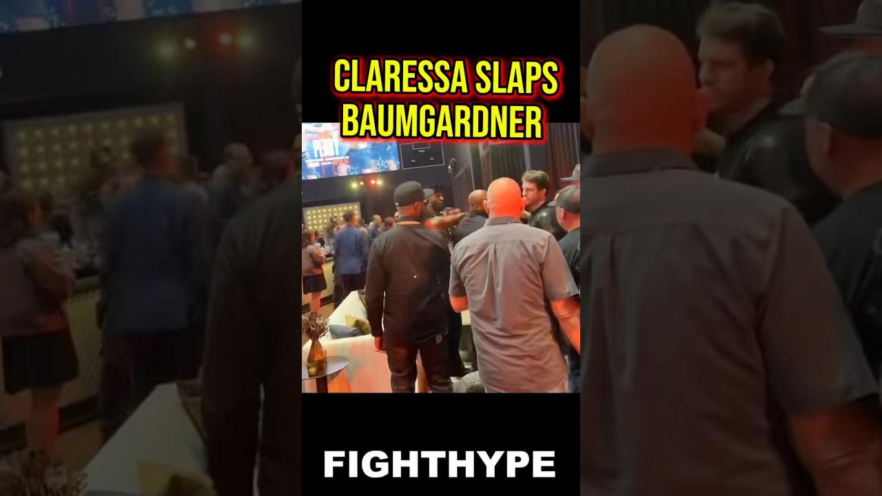 Claressa Shields SLAPS Alycia Baumgardner IN THE FACE During HEATED Confrontation 😱