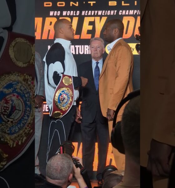 Daniel Dubois & Fabio Wardley FACEOFF #boxing #wardleydubois #boxingnews