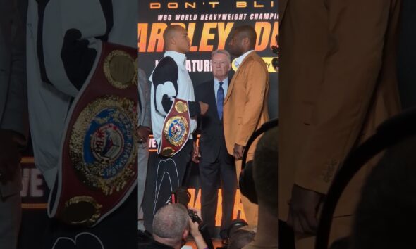 Daniel Dubois & Fabio Wardley FACEOFF #boxing #wardleydubois #boxingnews