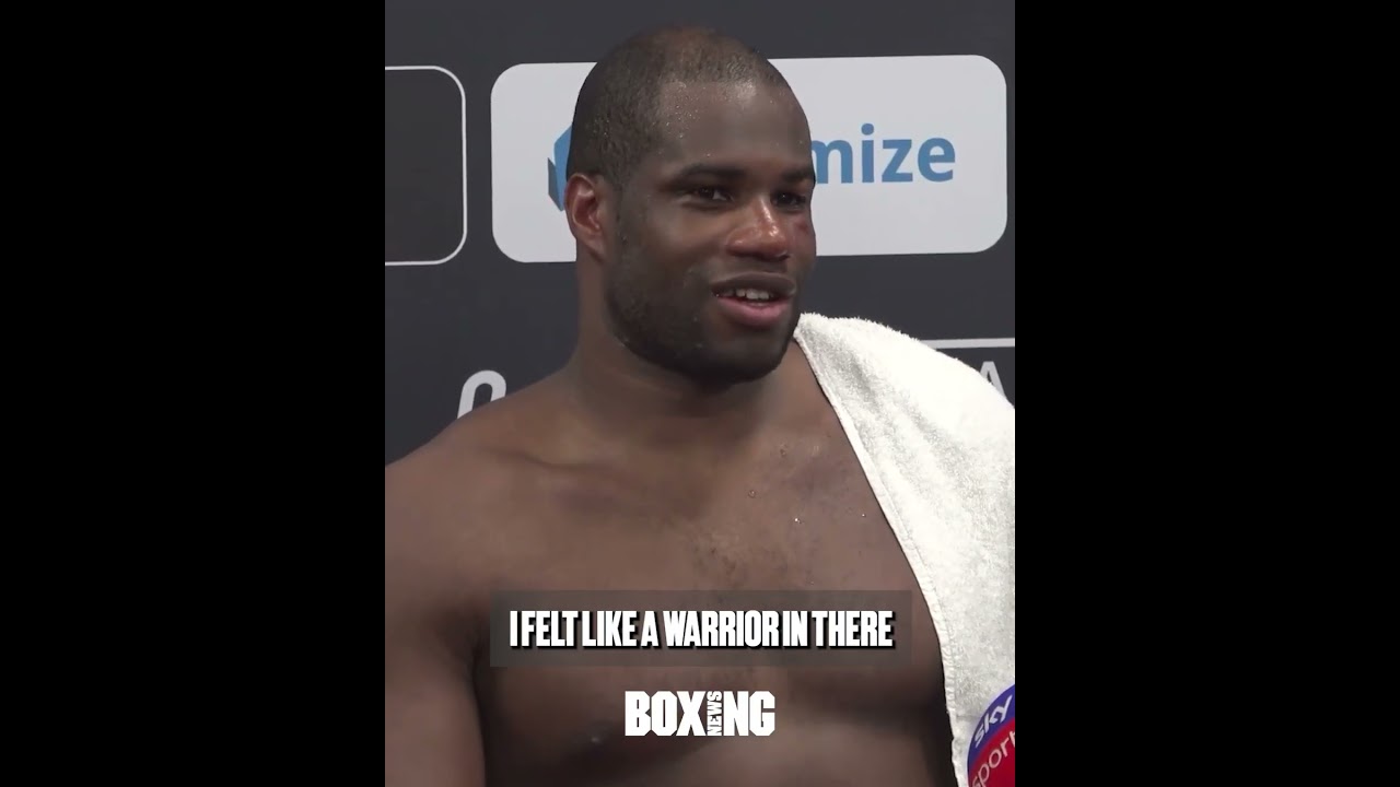 Daniel Dubois: "I Wouldn't Be Denied Against Wardley!"