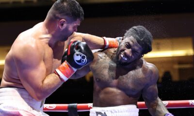 Adeleye was beaten by Hrgovic in Riyad. Photo: Leigh Dawney/Queensberry