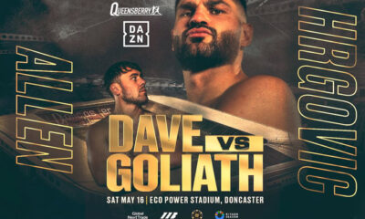 Filip Hrgovic vs Dave Allen in Doncaster on Saturday live on DAZN Photo: Queensberry