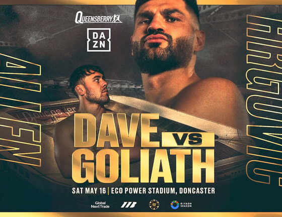 Filip Hrgovic vs Dave Allen in Doncaster on Saturday live on DAZN Photo: Queensberry