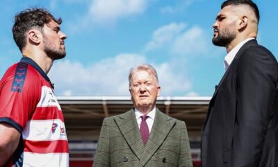 Allen will face Hrgovic on May 16 in Doncaster Photo: Leigh Dawney/Queensberry Promotions