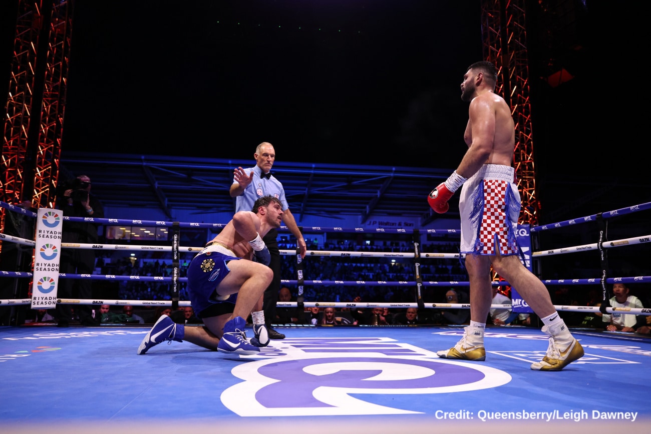 Image: Dave Allen Pulled Out After Filip Hrgovic Onslaught