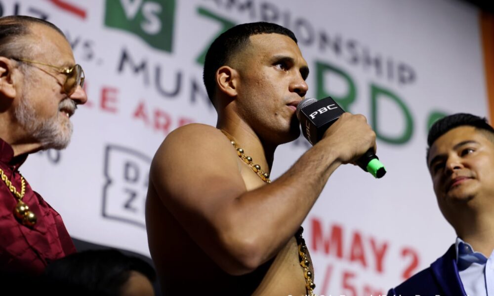Image: David Benavidez eyes Sept. 14 Las Vegas date with Canelo abroad