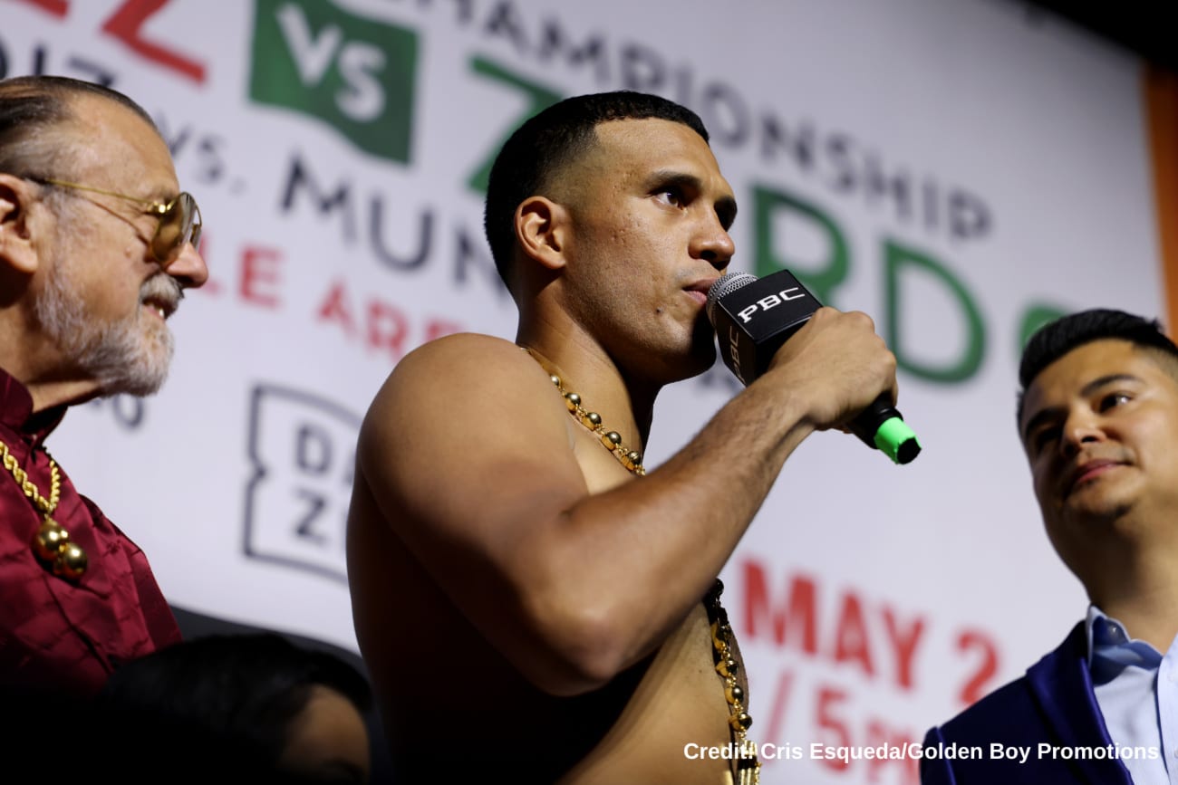 Image: David Benavidez eyes Sept. 14 Las Vegas date with Canelo abroad