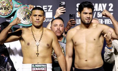 David Benavidez vs. Zurdo Ramirez • FULL WEIGH IN & FACE OFF | DAZN Boxing