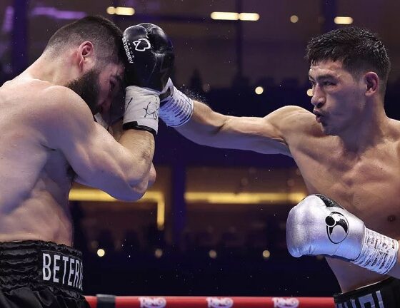 Bivol took revenge on Beterbiev in February last year. Photo: Mark Robinson Matchroom Boxing