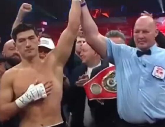 Bivol scored wide points over Michael Eifert. Photo credit: Sun Sport