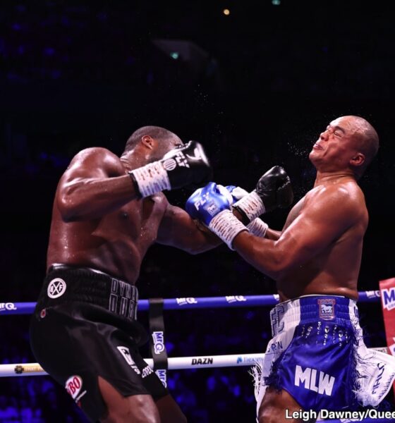 Image: Post-Fight Raw: Dubois Credits Heart and Resilience for Wardley Win