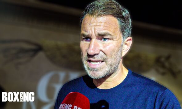 Eddie Hearn SHUTS DOWN Reporter! Talks Fabio Wardley Activating Rematch Clause For Daniel Dubois
