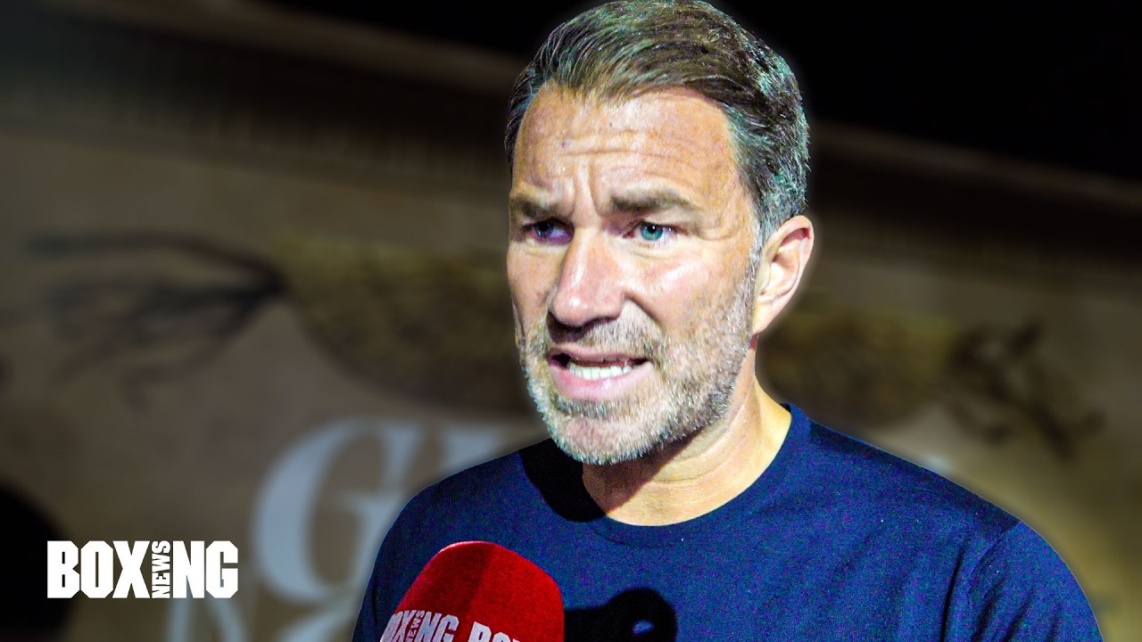 Eddie Hearn SHUTS DOWN Reporter! Talks Fabio Wardley Activating Rematch Clause For Daniel Dubois