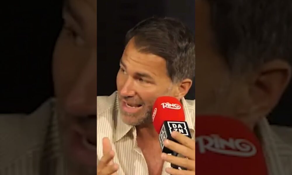 Eddie Hearn pays RESPECT to Usyk