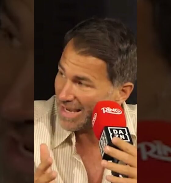 Eddie Hearn pays RESPECT to Usyk