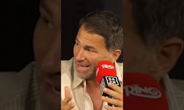 Eddie Hearn pays RESPECT to Usyk