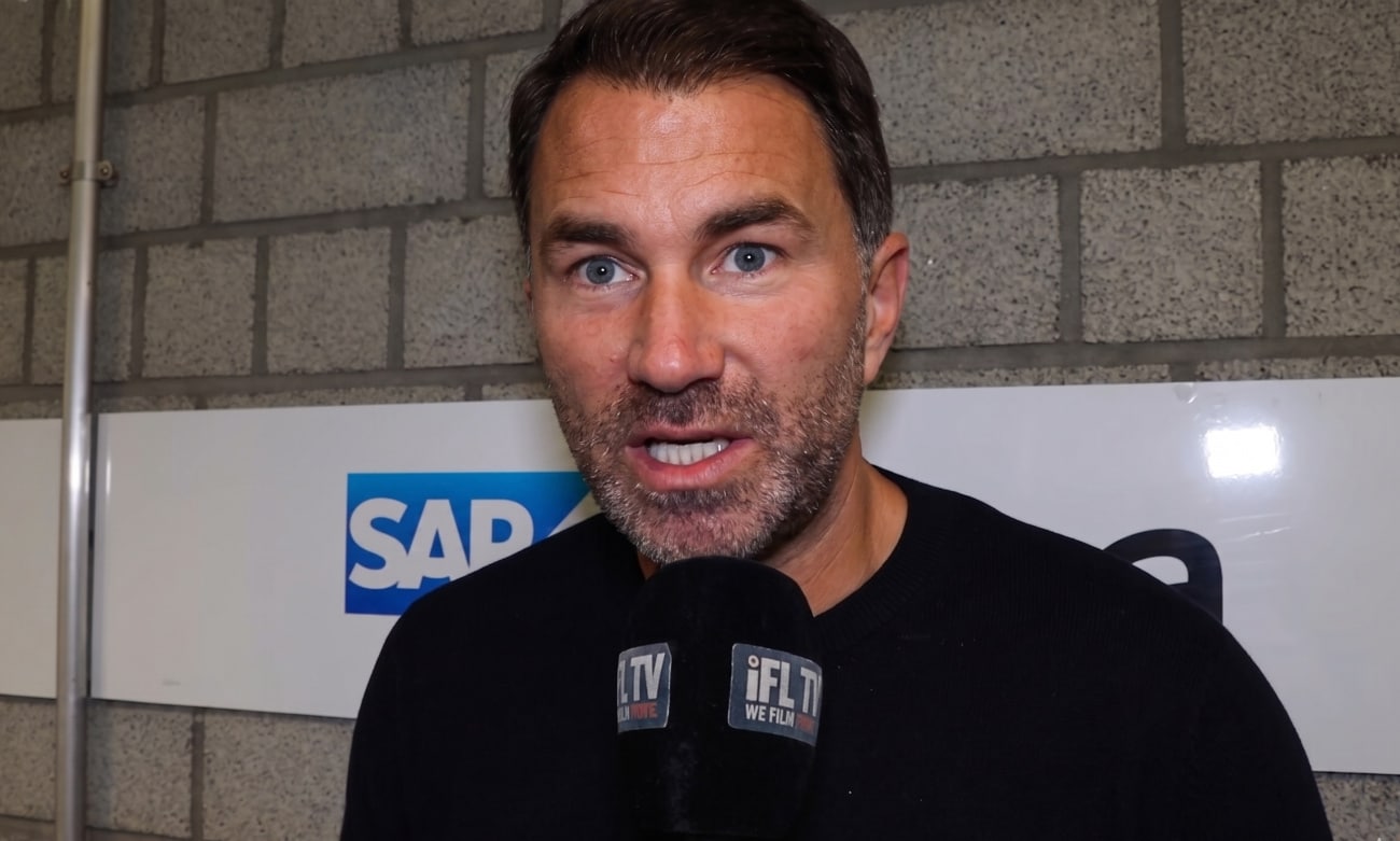 Image: Eddie Hearn Questions Whether Dana White Can Handle Boxing