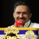 Oleksandr Usyk was the heaviest in his career, ahead of Rico Verhoeven. Source: Mark Robinson/Boxing on Matchroom