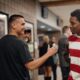 Image: Errol Spence ignores Tim Tszyu handshake at kickoff event