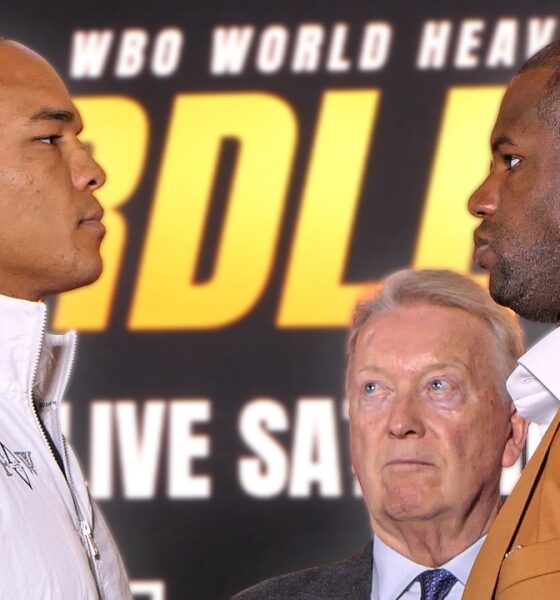 FACE OFF: Fabio Wardley vs. Daniel Dubois • HEAD TO HEAD in Manchester | Frank Warren & DAZN Boxing