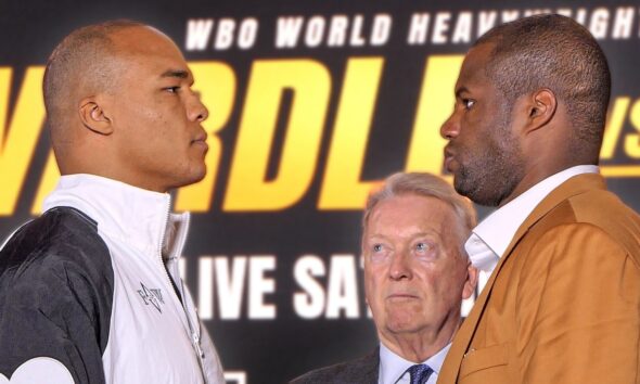 FACE OFF: Fabio Wardley vs. Daniel Dubois • HEAD TO HEAD in Manchester | Frank Warren & DAZN Boxing