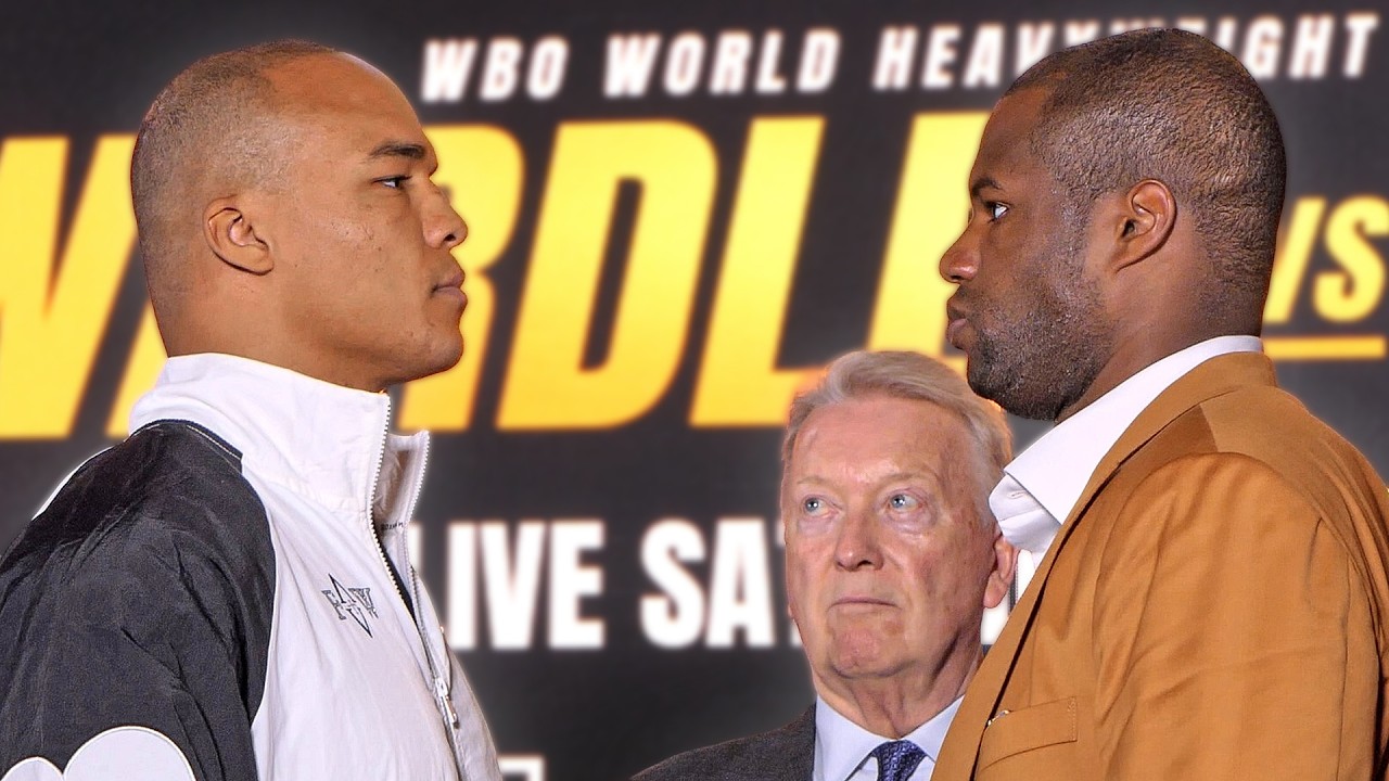 FACE OFF: Fabio Wardley vs. Daniel Dubois • HEAD TO HEAD in Manchester | Frank Warren & DAZN Boxing