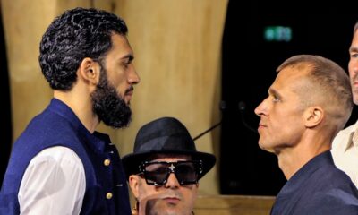 FACE OFF: Hamzah Sheeraz vs. Alem Begic • HEAD TO HEAD in Egypt | DAZN Boxing