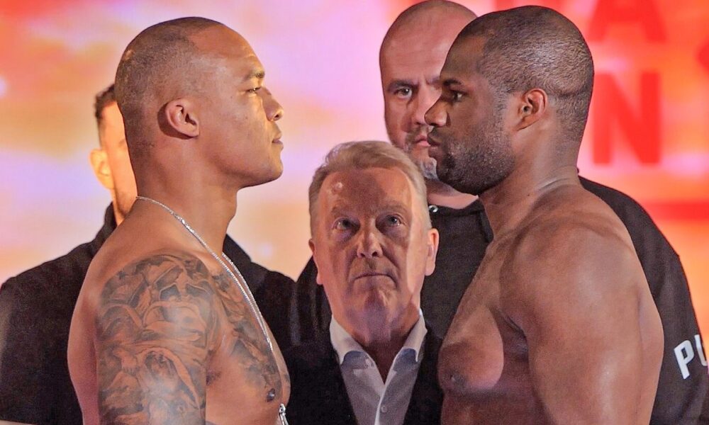 Fabio Wardley vs. Daniel Dubois • FULL WEIGH IN & FACE OFF | DAZN Boxing