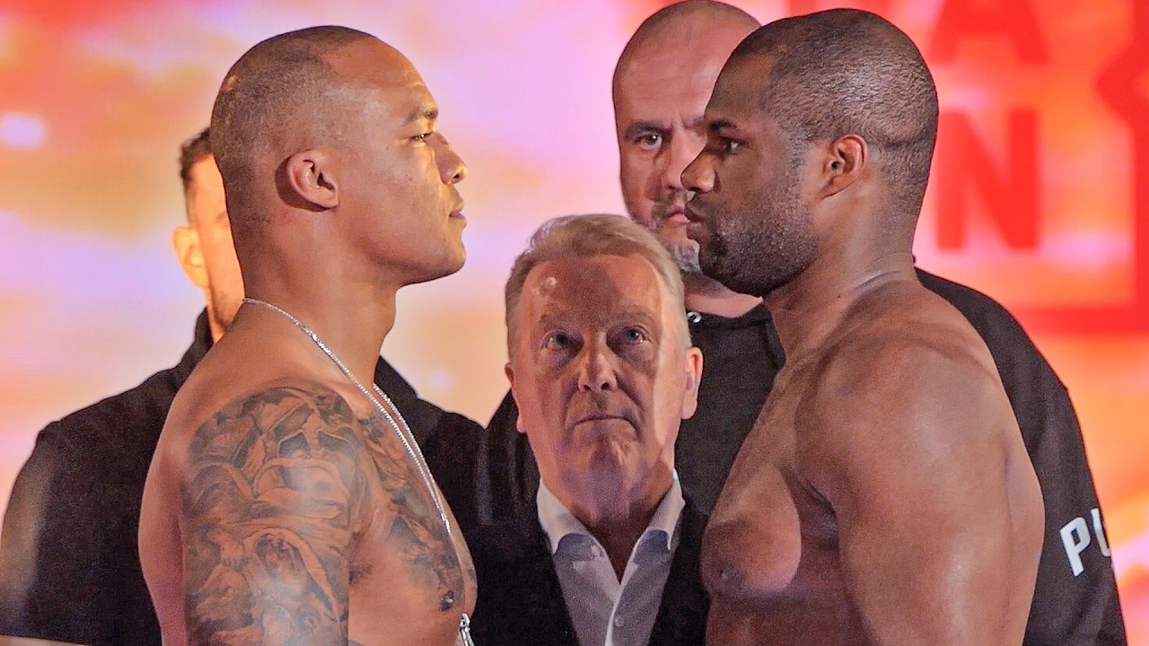 Fabio Wardley vs. Daniel Dubois • FULL WEIGH IN & FACE OFF | DAZN Boxing