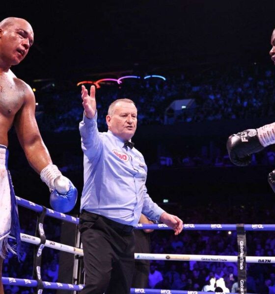 Fabio Wardley’s trainer speaks out after criticism for not throwing in towel against Dubois