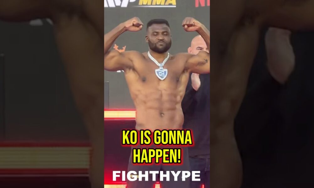 Francis Ngannou FINAL WORDS to Philipe Lins 😱 “KO’s Gonna Happen!”