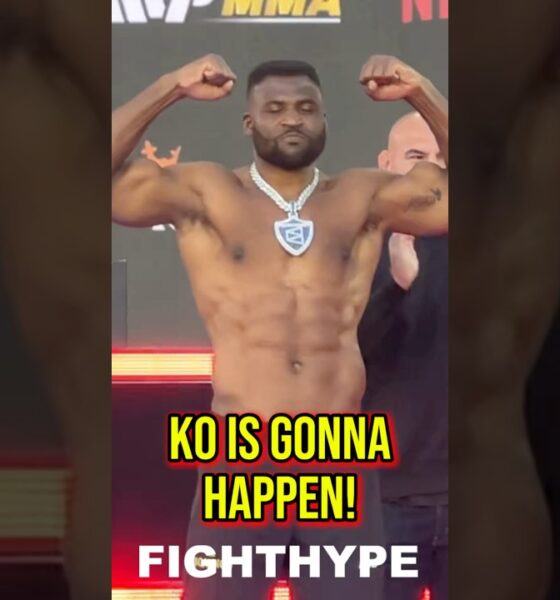 Francis Ngannou FINAL WORDS to Philipe Lins 😱 “KO’s Gonna Happen!”
