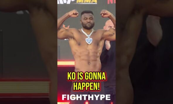 Francis Ngannou FINAL WORDS to Philipe Lins 😱 “KO’s Gonna Happen!”