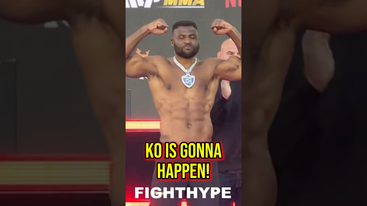 Francis Ngannou FINAL WORDS to Philipe Lins 😱 “KO’s Gonna Happen!”