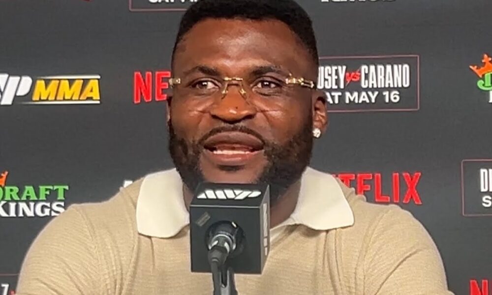 Francis Ngannou RESPONDS to Jon Jones: “I Want To Fight!” | POST-FIGHT PRESS CONFERENCE