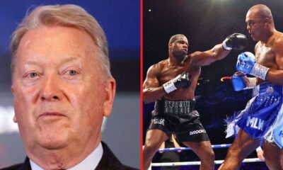 Frank Warren gives ‘honest’ verdict on whether Wardley vs Dubois should’ve been stopped earlier