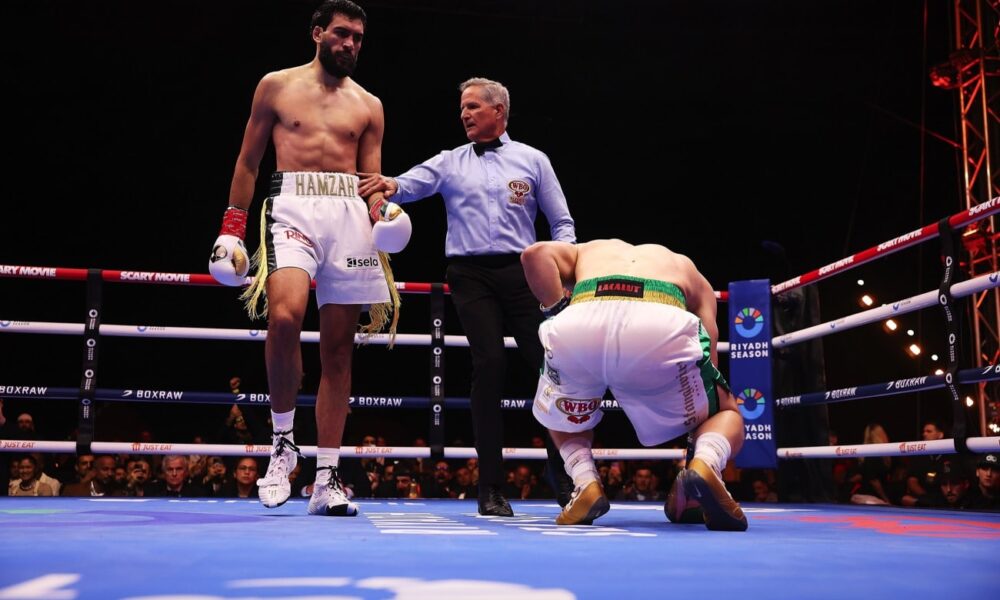 Image: Hamzah Sheeraz Still Calls Canelo A “Goat,” Eyes Future Showdown After WBO Title Win