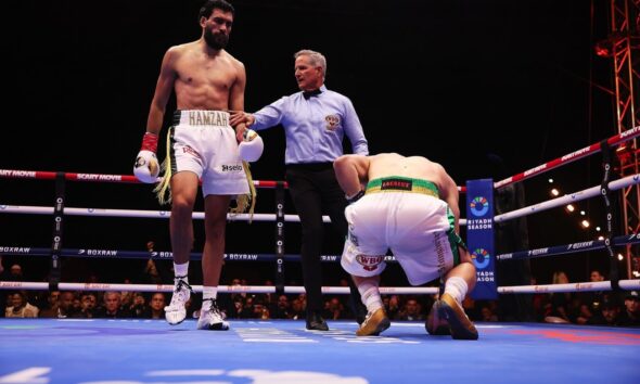 Image: Hamzah Sheeraz Still Calls Canelo A “Goat,” Eyes Future Showdown After WBO Title Win