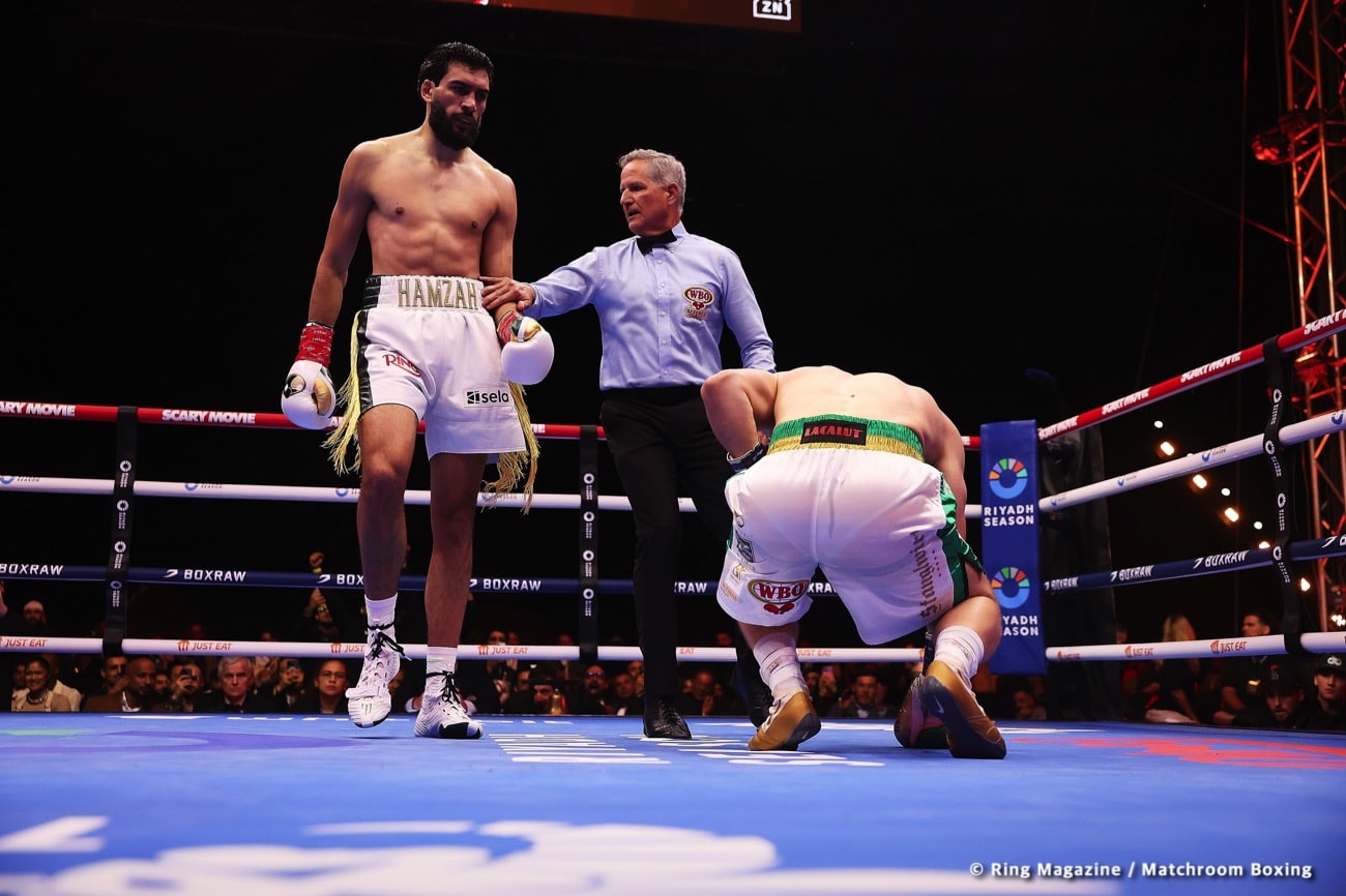 Image: Hamzah Sheeraz Still Calls Canelo A “Goat,” Eyes Future Showdown After WBO Title Win
