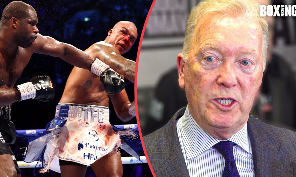 "IT SHOULD HAVE BEEN STOPPED!" - Frank Warren IMMEDIATE REACTION To Daniel Dubois vs Fabio Wardley