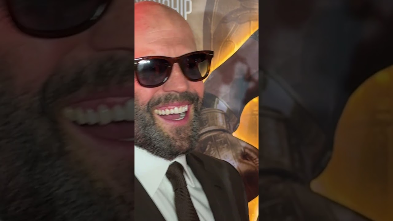 Jason Statham REACTION to Tyson Fury vs Anthony Joshua - 'I CAN'T WAIT!'