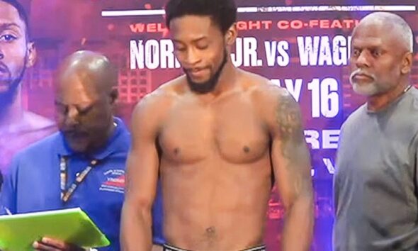 Keyshawn Davis MISSES WEIGHT vs Nahir Albright • WEIGH-IN