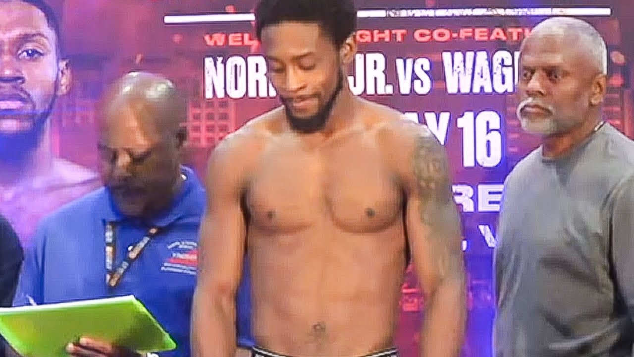 Keyshawn Davis MISSES WEIGHT vs Nahir Albright • WEIGH-IN
