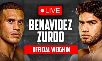 LIVE 🥊 David Benavidez vs. Zurdo Ramirez • OFFICIAL WEIGH IN | DAZN Boxing