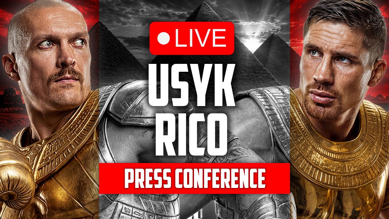 LIVE 🥊 Oleksandr Usyk vs. Rico Verhoeven • FINAL PRESS CONFERENCE | DAZN Boxing