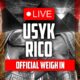 LIVE 🥊  Oleksandr Usyk vs. Rico Verhoeven • OFFICIAL WEIGH-IN & FINAL FACE OFF | DAZN Boxing